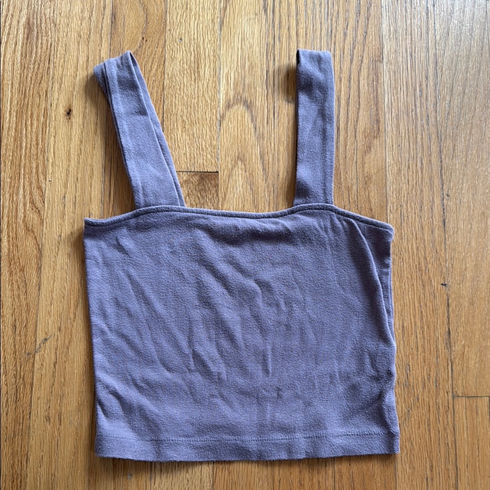 Mauve Crop Tank